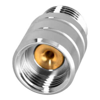 ecoturbino® ET10L Water-Saving Shower Adapter | Save Water and Energy (Gas, Electricity) | Reduce Costs by up to 40% when Showering + Emptying the Shower Head | silver. Feedimage.