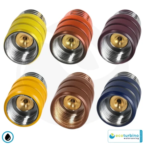 Deluxe Custom ecoturbino water-saving adapter | RAL colours